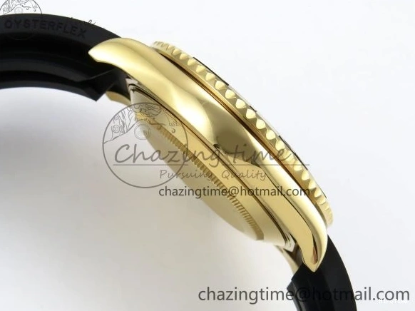 MiroTime 0121 Yacht-Master 226658 KF 1:1 Best Edition YG Wrapped on Oysterflex Strap VR3235 (Gen Weight) Classic 1626